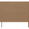 Tuulensuojakangas 5 paneelilla 600x160 cm ruskeanharmaa