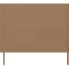 Tuulensuojakangas 5 paneelilla 600x120 cm ruskeanharmaa