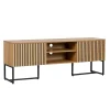TV-taso Home4You Hampton 160x40x60cm, melamiini tammen kuorella