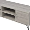 Tv-taso 120x40x45 cm harmaa