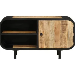 TV-taso 90x30x48 cm karkea mangopuu (28412)
