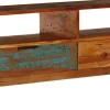 Tv-taso 118x35x45 cm kierrätetty puu