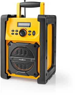 Työmaaradio Nedis, digitaalinen FM, IPx5