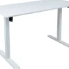 Työpöytä Home4You ERGO LIGHT 1 moottorilla 120x60xK73-118 cm, valkoinen