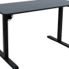 Työpöytä Home4You ERGO LIGHT 1 moottorilla 120x60xK73-118 cm, musta