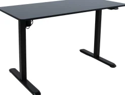 Työpöytä Home4You ERGO LIGHT 1 moottorilla 120x60xK73-118 cm, musta