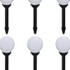 Ulkolamput polulle 6 kpl led 20 cm maapiikillä