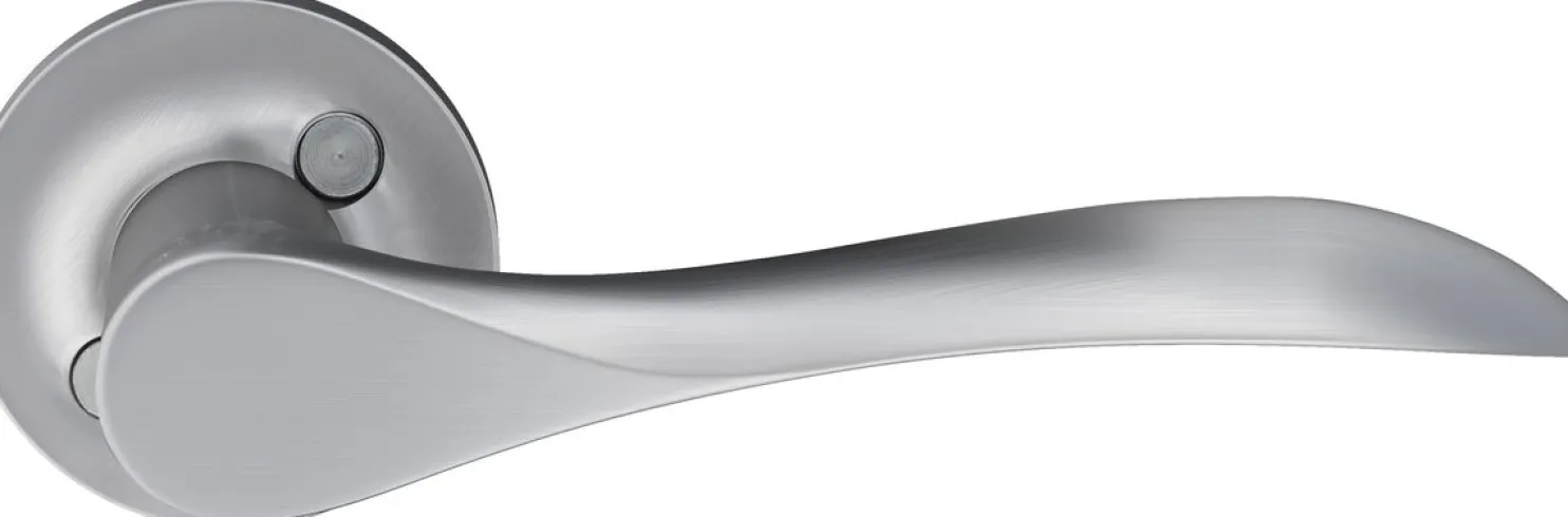 Ulko-ovenpainike Beslagsboden B154M kromi