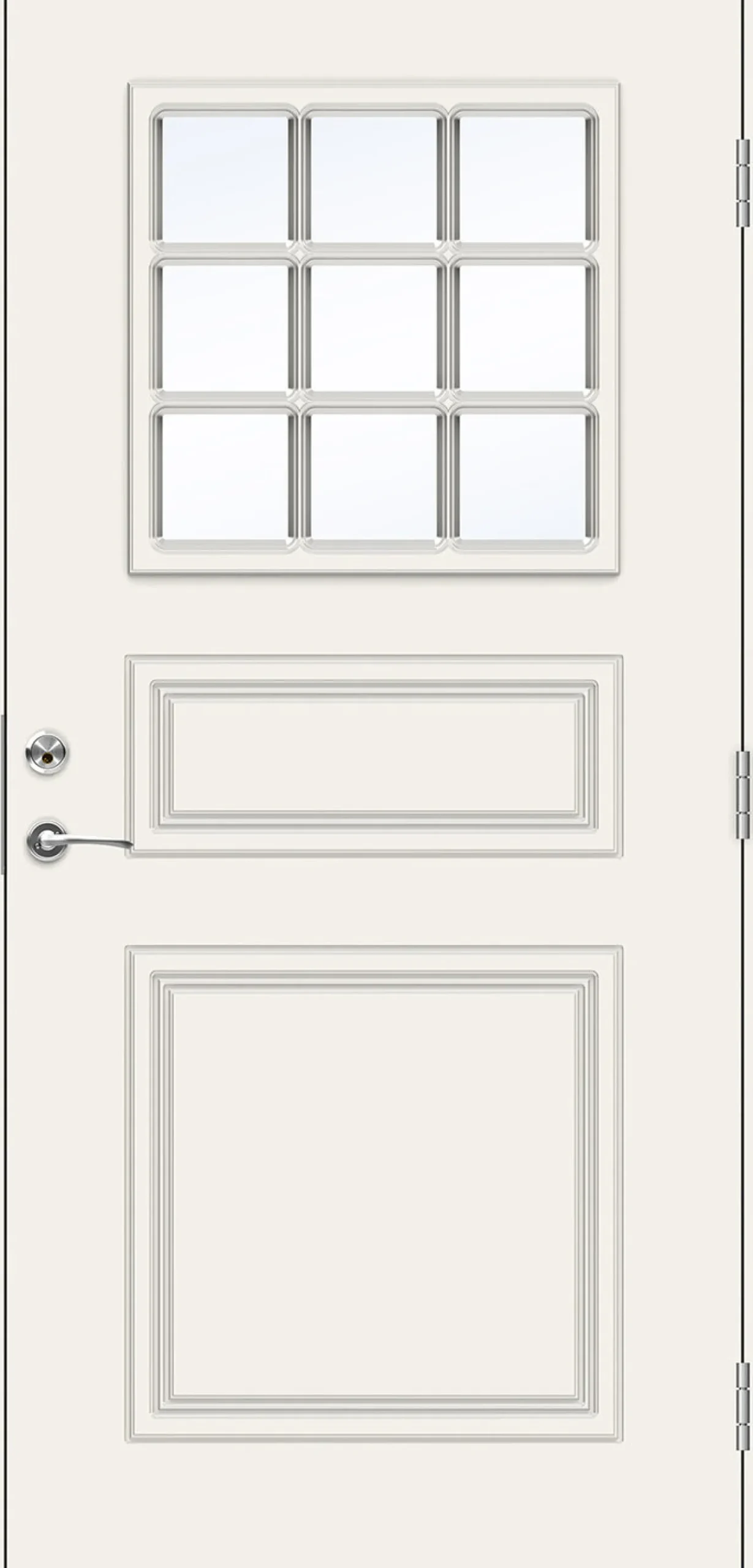 Ulko-ovi Swedoor Advance Ives, 9-10x21, karmi 105mm