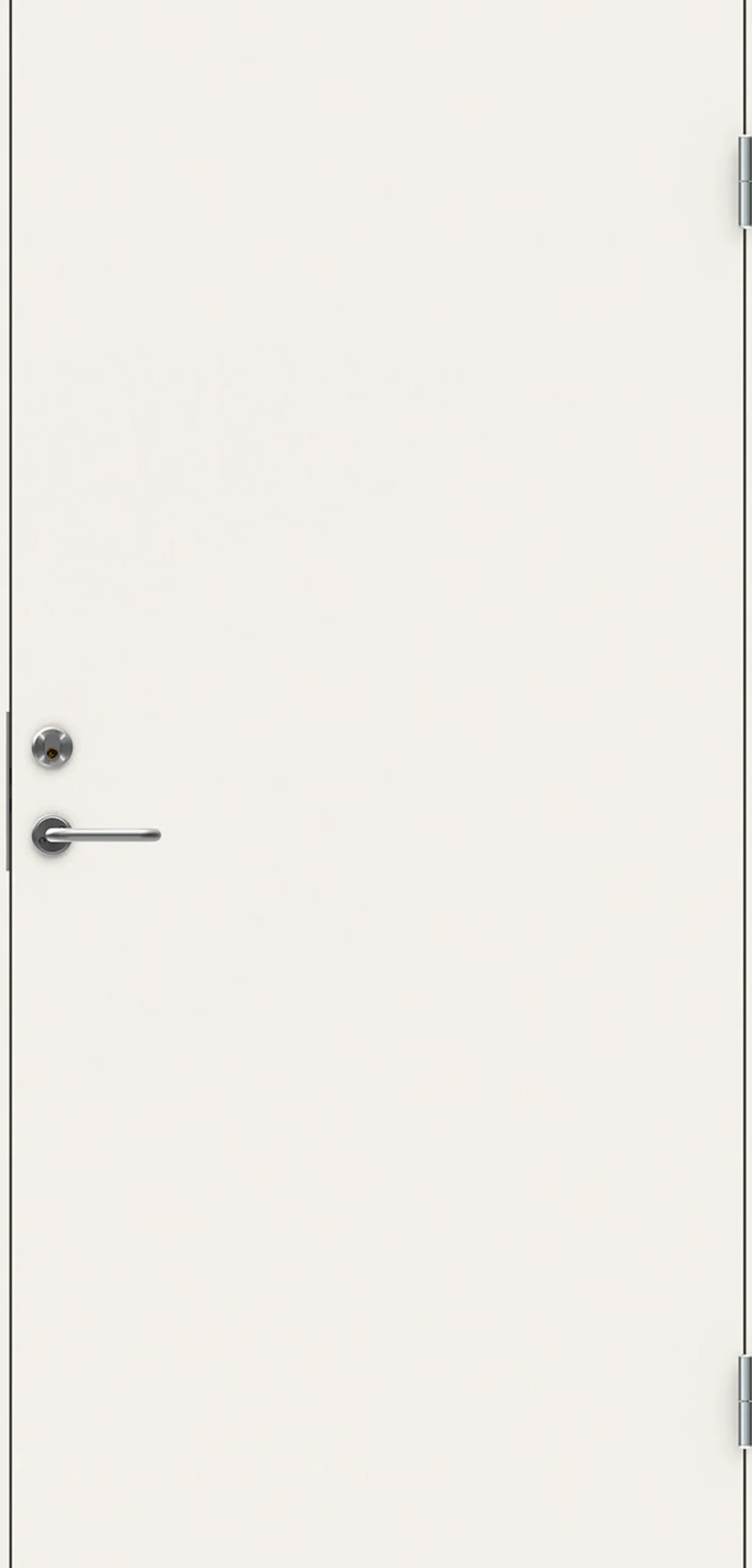 Ulko-ovi Swedoor Clever P-1200, 9-10x21, maalattu valkoinen NCS S 0502-Y, karmi 105mm