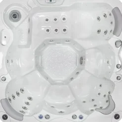 Ulkoporeallas Wellis Jupiter Ice White, 6 hlöä, 46 suutinta, harmaa/valkoinen