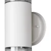 Ulkoseinävalaisin Airam Alppila XL-W max 2x35W GU10 225x115x121 mm IP44 valkoinen