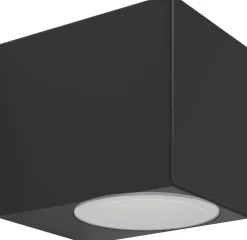 Ulkoseinävalaisin Eglo Jabaga, 4.6W, musta