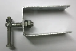U-pilarikiinnike Lektar 150 x 100/160 x 6 mm