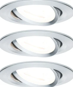 Upotettava LED-valaisin Paulmann Nova, 3kpl, Ø84mm, GU10, 6.5W, 460lm, 2700K, himmennettävä, eri värejä