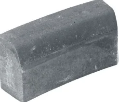 Upotettava reunakivi Rudus H5 kaarre R2500 kovera 560x170x300 mm sileä harmaa