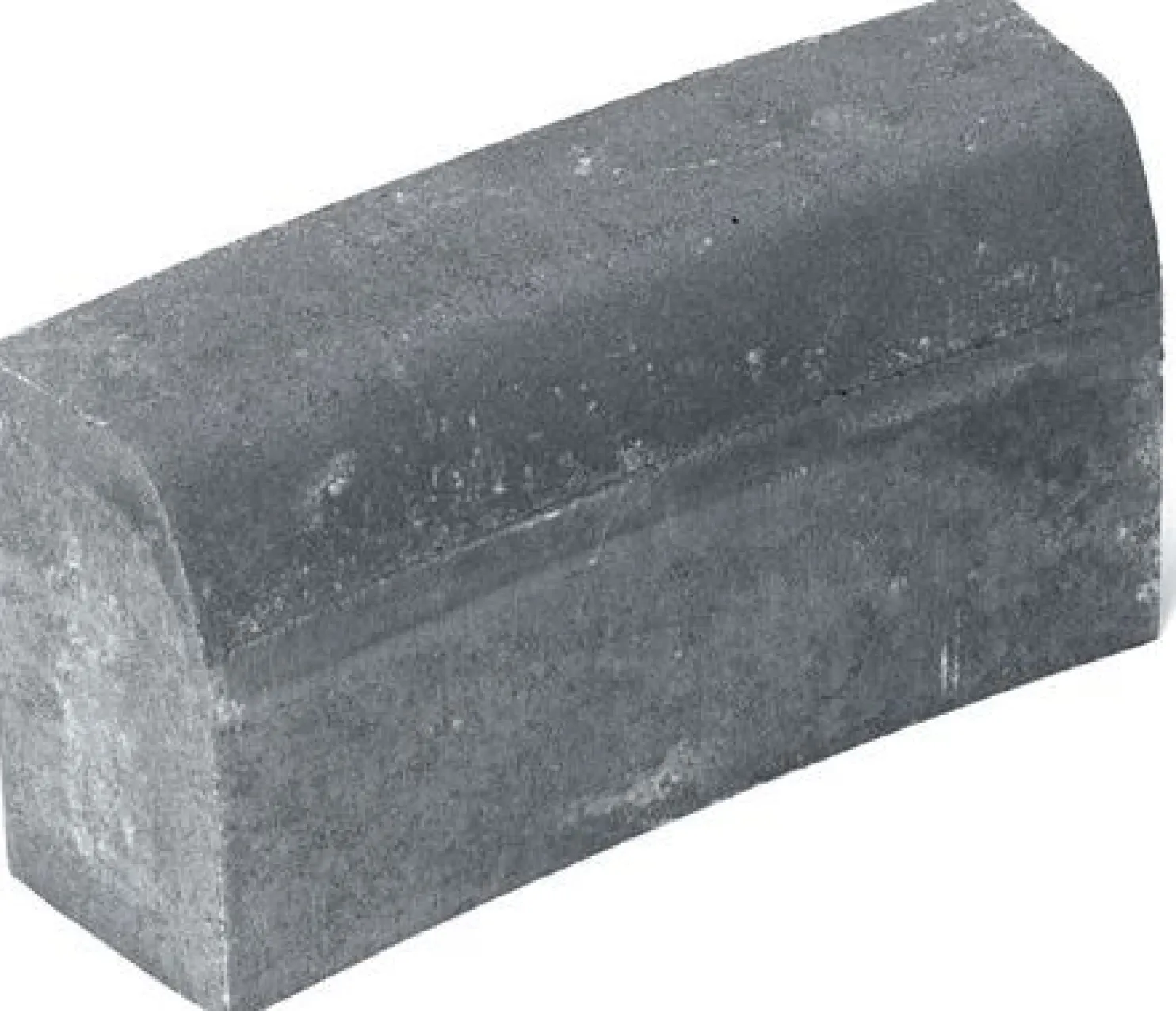 Upotettava reunakivi Rudus H5 kaarre R2500 kovera 560x170x300 mm sileä harmaa