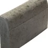 Upotettava reunakivi Rudus J4 kaarre R4000 kupera 500x110x300 mm sileä harmaa