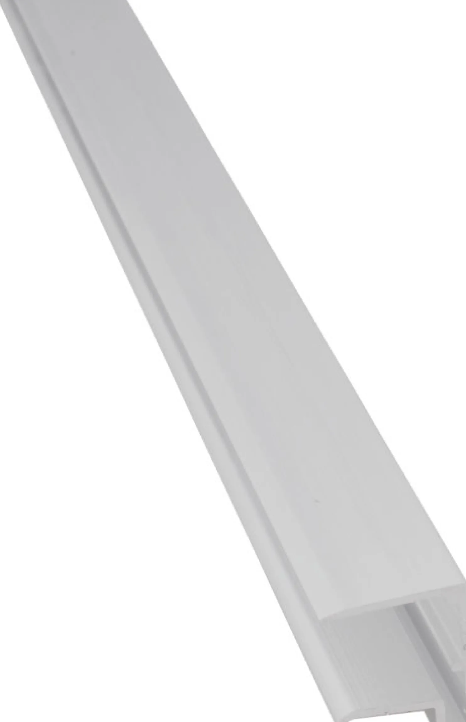 U-päätelista Keraplast 16mm, alumiini, vaaleanharmaa RR21, määrämittainen