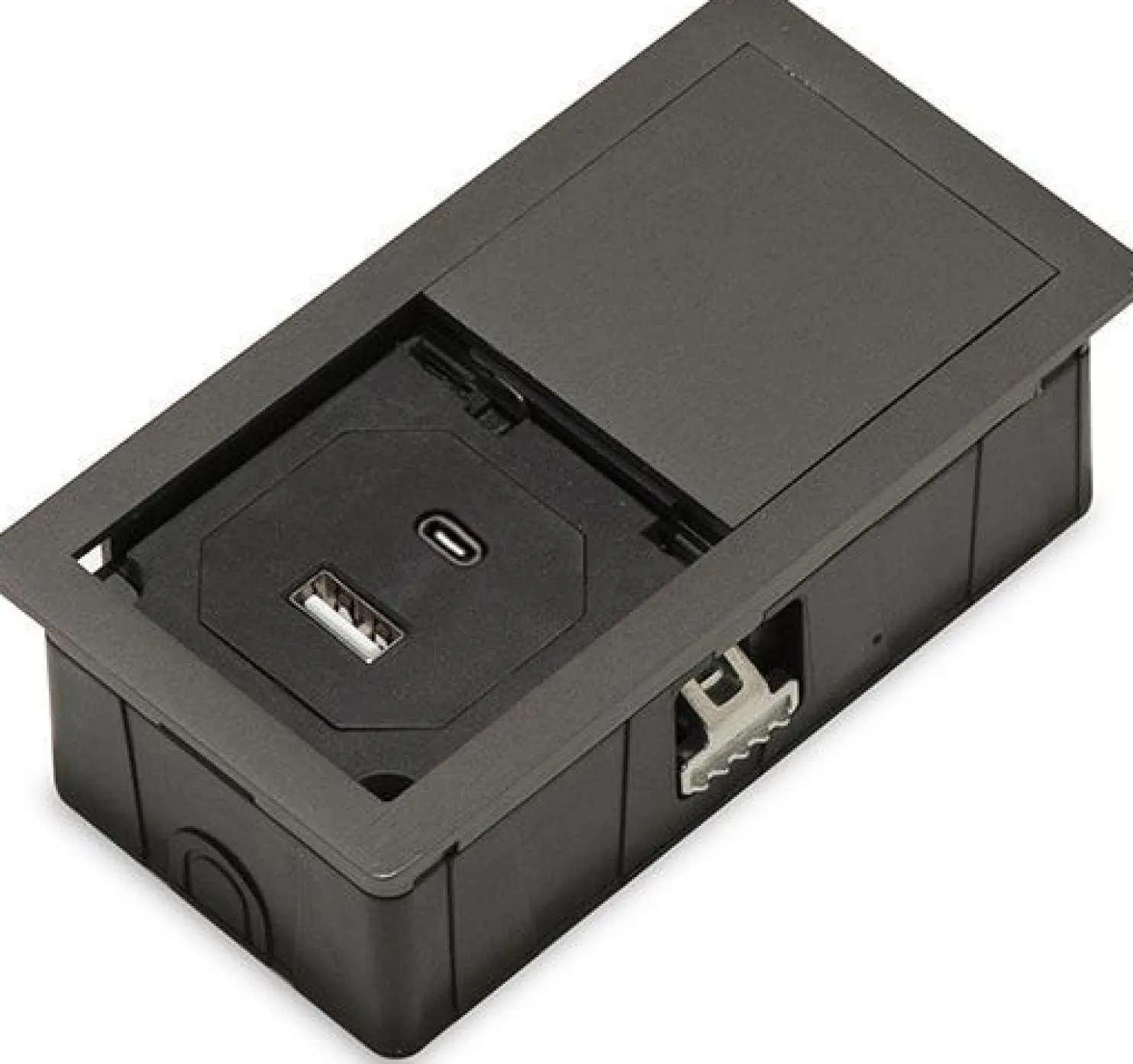 USB-pistorasia Limente MONO-1, eri värejä