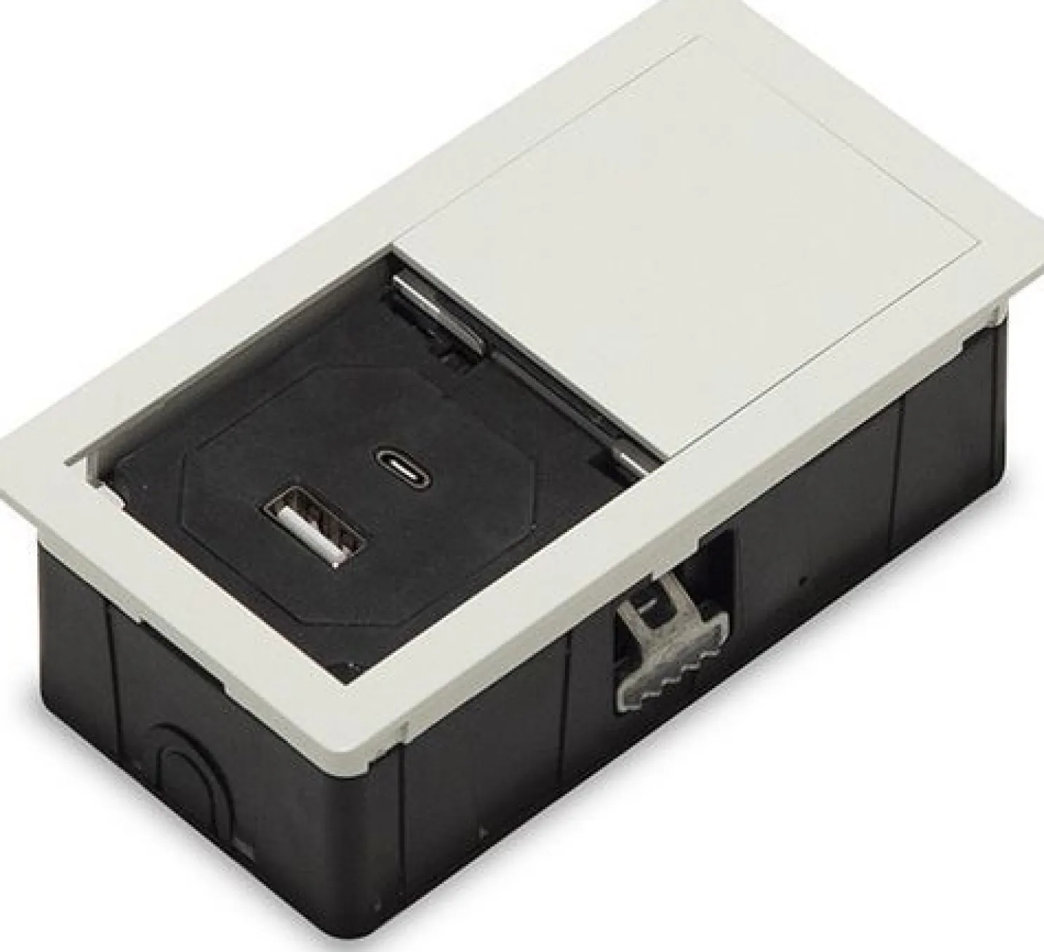 USB-pistorasia Limente MONO-1, eri värejä