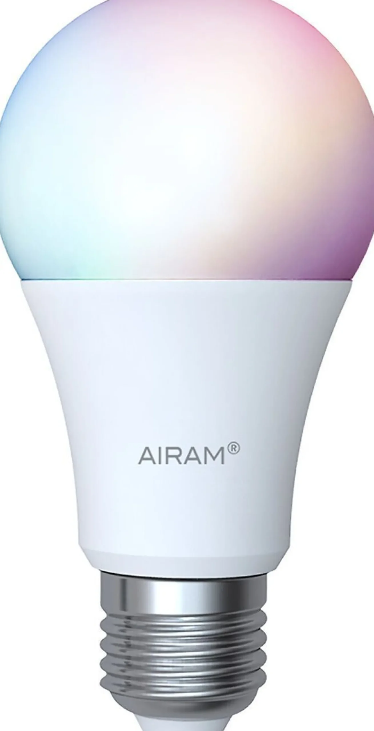 Vakiolamppu Airam SmartHome, 11W, E27, 1055lm, 2700-6500K, RGB/TW, opaali