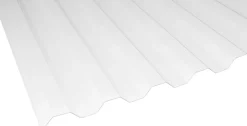 Valokate Keraplast PC Sun Trapetsi, 1mm, opaali, lev. 1040mm, määrämittainen