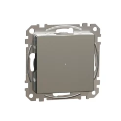 Valonsäädin/LED-painikesäädin Schneider Electric Wiser Exxact 100W RCL Zigbee metalli