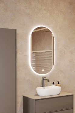 Valopeili Hietakari Trento U04, 500x900 mm, säädettävä valaistus, himmennettävä