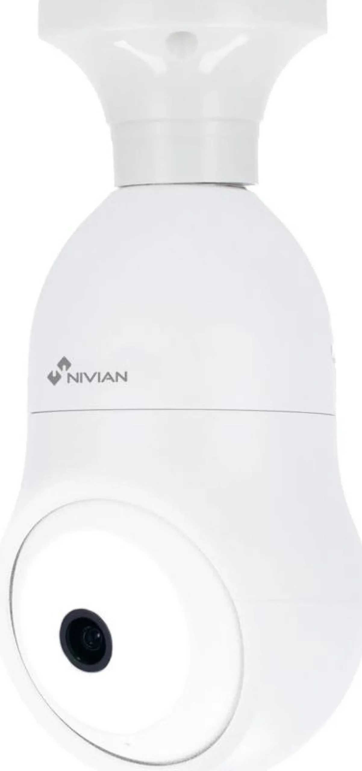 Valvontakamera Celotron Nivian Smart, E27 valopistokkeeseen, 2K resoluutiolla ja väriyönäöllä
