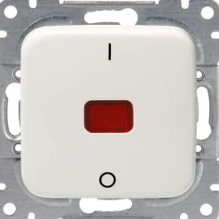 Valvontakytkin Jussi 2/16A/250V/IP21 UKJ 0X MV valkoinen