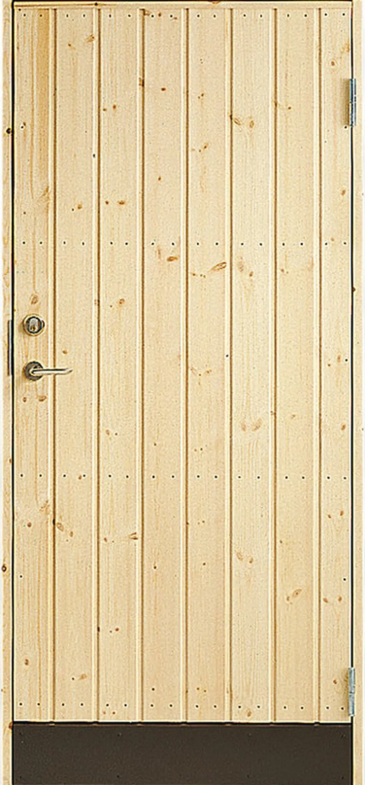 Varaston ovi Jabo 10° suora paneeli oikea 90x200cm