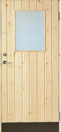 Varaston ovi Jabo 10° suora paneeli, lasi vasen 90x200cm 2-lasi
