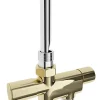 Venttiili Nordhem NM1B 430 mm C/C 40 mm kiillotettu messinki