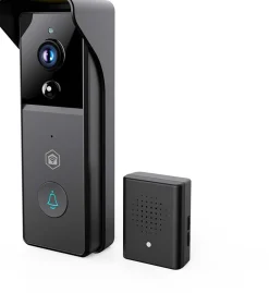 Video-ovikello Nedis SmartLife, wi-fi, IP44, 3MP full HD