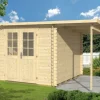 Vierasmaja Tene Gloria A + katos SD150, 7.6m²