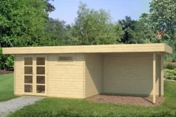 Vierasmaja Tene Oriental 3 + katos, 16.8m²