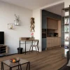 Vinyylilankku Check Floors Check One Premium 2076 Boxbach Oak, tummanruskea, integroitu askeläänieriste