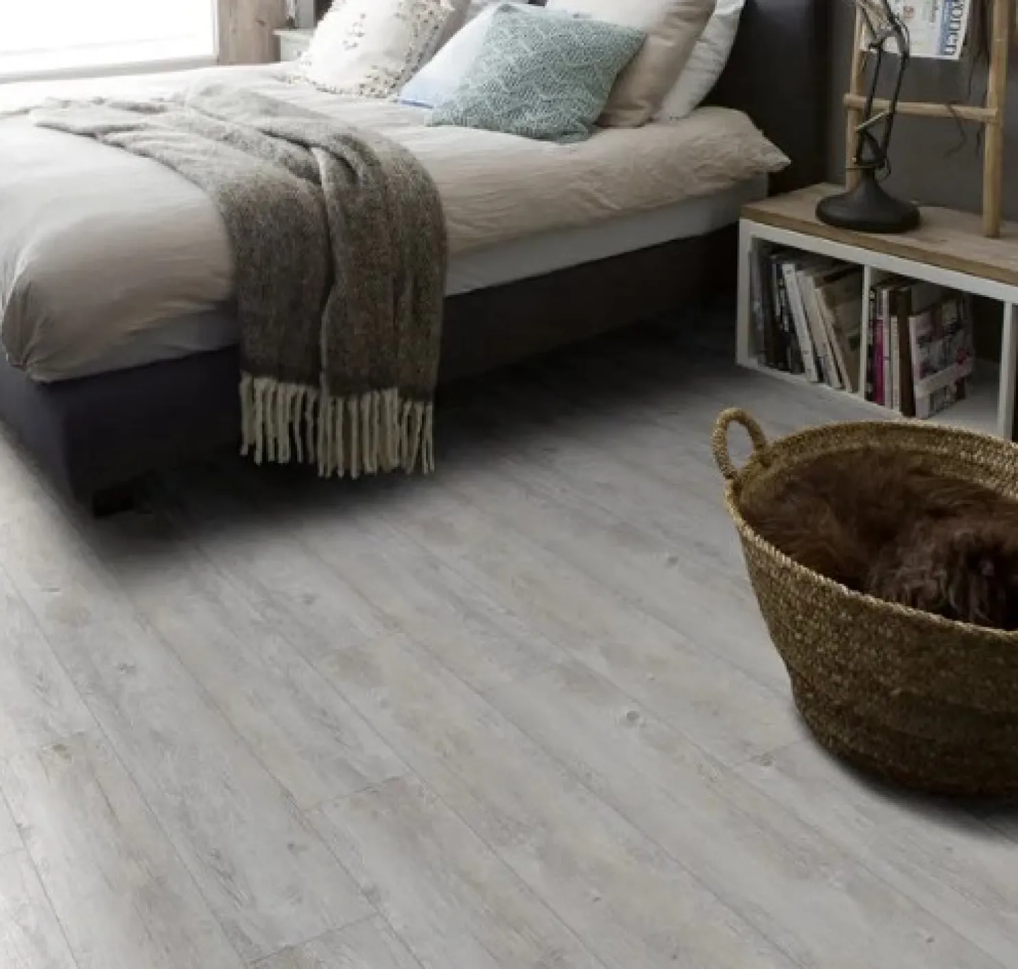 Vinyylilankku Design Floors Prisma Acoustic Colombia Pine 24115, integroitu alusmateriaali