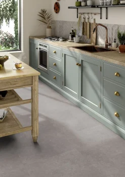 Vinyylilankku Tarkett Elegance Rigid 55 Polished Concrete Steel