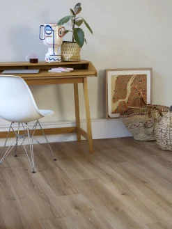 Vinyylimatto Tarkett Iconik T-Extra Powell Oak Bronze, leveys 2m