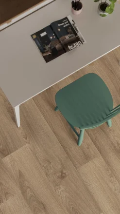 Vinyylimatto Tarkett Iconik Texstyle Prestige Oak Light Brown, leveys 4m