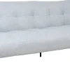 Vuodesohva Home4You LANDER 3-istuttava, vaaleanharmaa