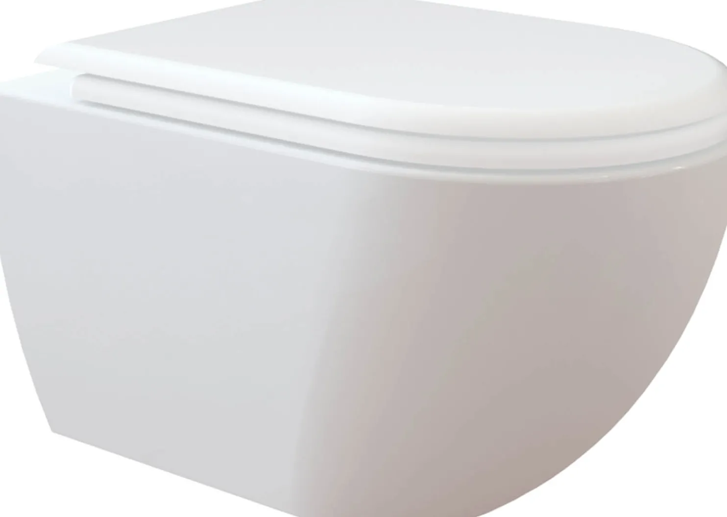 WC-istuin Creavit Free Rimless seinämalli valkoinen soft-close kansi