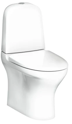 WC-istuin Gustavsberg Estetic, piilotettu S/P-lukko, Hygienic Flush, kaksoishuuhtelu, Soft Close -istuinkannella