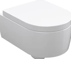 WC-istuin Kerasan Flo seinämalli valkoinen