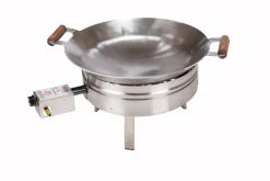 Wokkisetti GrillSymbol PRO-450 Ø 45 cm D-300 kaasupoltin säädinletkusetti