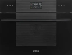 Yhdistelmähöyryuuni Smeg SO4102S3B3 60cm musta