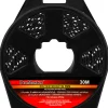 Yleisköysi ProMaster PES 5 mm x 30 m mustavalkoinen