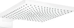 Yläsuihku Hansgrohe Raindance E 300 Air 1jet, seinäsuihkuputki, piiloasennus, mattavalkoinen